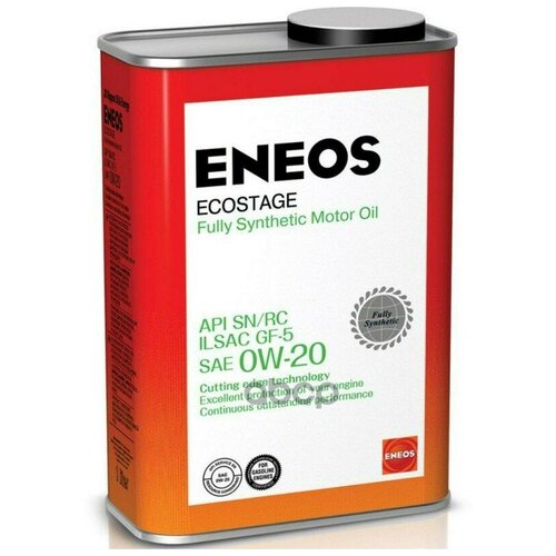 ENEOS Масло Моторное Eneos Ecostage Sn Синтетика 0w20 1л