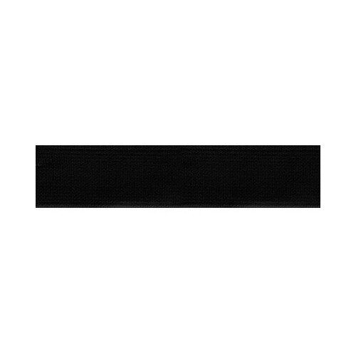 Лента эластичная Gamma, 25 мм, 1 метр, цвет: чёрный, арт. 9с768 лента эластичная gamma 25 мм 1 мм 20 м черная 9с768 ч