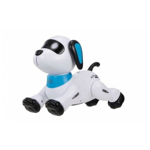 фото Интерактивная радиоуправляемая собака робот / игрушка на пульте управления stunt dog lnt-k21 le neng toys