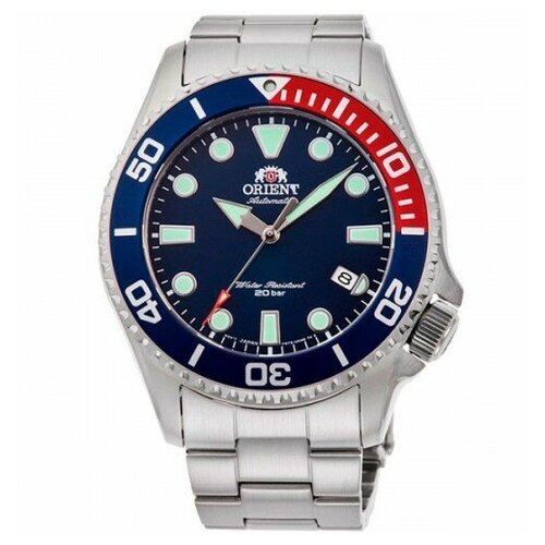 Наручные часы ORIENT Diving Sports RA-AC0K03L10B, красный, серебряный orient diving sport automatic ra aa0008b19b