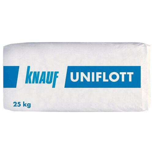 шпатлевка knauf унифлот бело серый 5 кг Шпатлевка KNAUF Унифлот, белый/серый, 25 кг