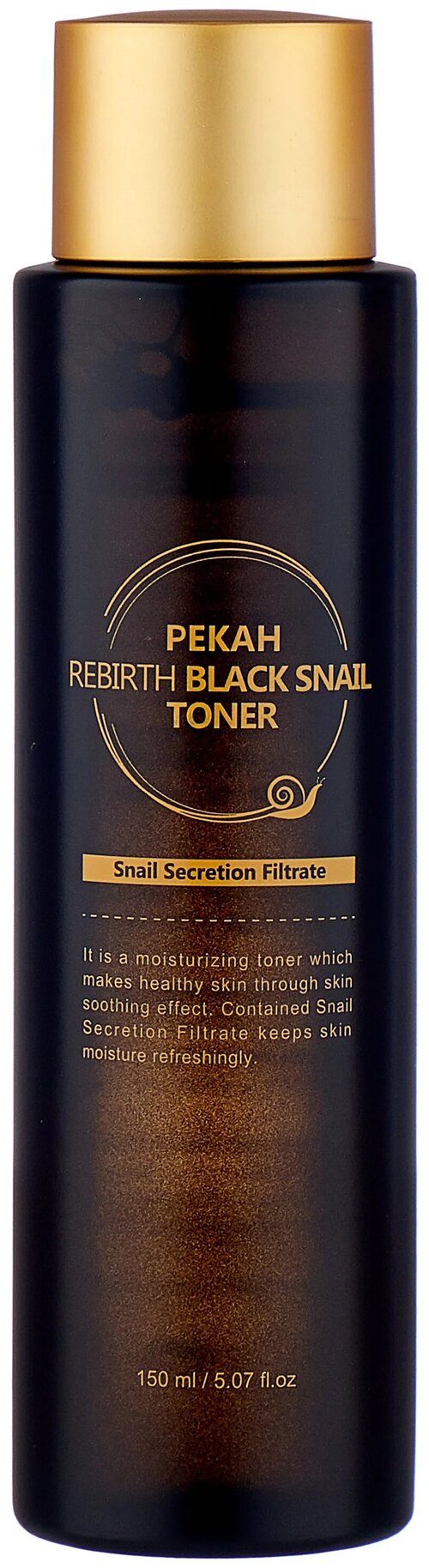 Pekah Тонер с муцином черной улитки Rebirth Black Snail, 150 мл
