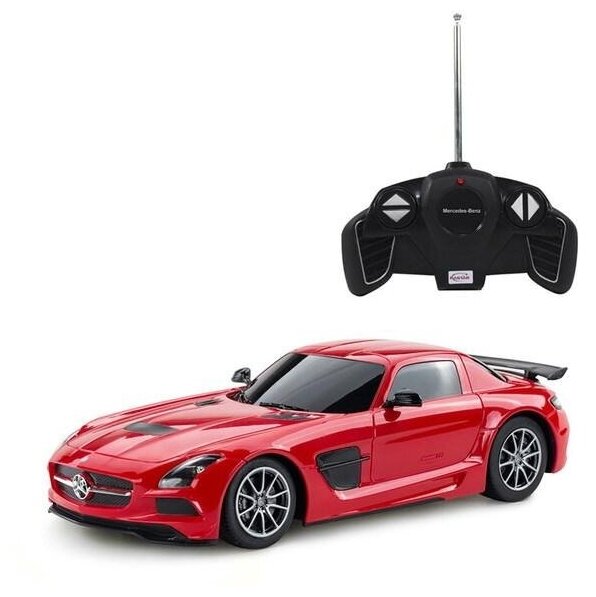 Машина радиоуправляемая 1:18 Mercedes-Benz SLS AMG Цвет Красный (54100R)