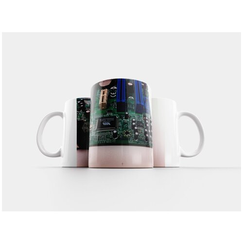 фото Кружка "материнская плата, набор микросхем, компьютер" 320 мл lotsprints