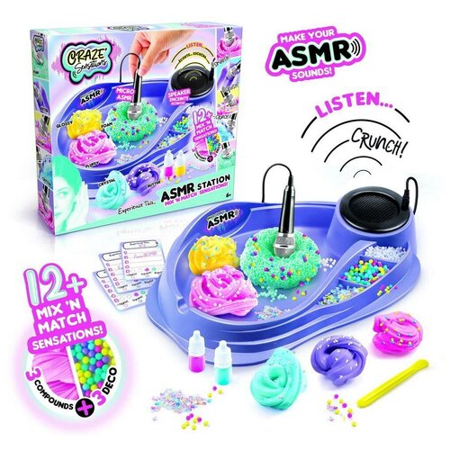 Набор готовых слаймов серии Craze Sensations Невероятные эффекты ASMR станция - Canal Toys [SSB002]