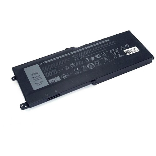 фото Аккумуляторная батарея для ноутбука dell 07pwxv 11.4v (7890mah) sino power