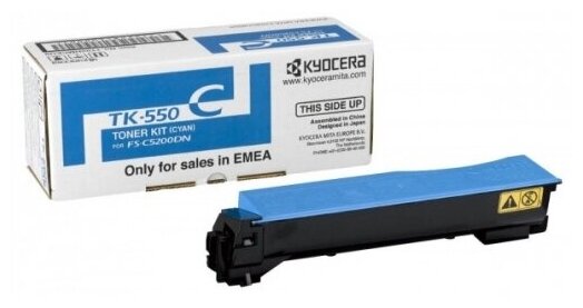 Тонер-картридж Kyocera TK-550C (1T02HMCEU0) Cyan