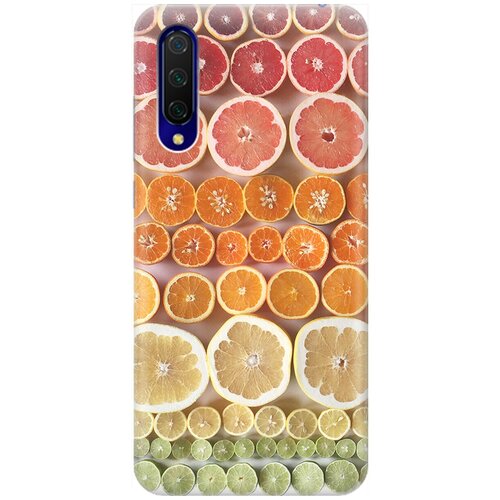 фото Re:pa накладка transparent для xiaomi mi 9 lite / cc9 с принтом "фрукты"