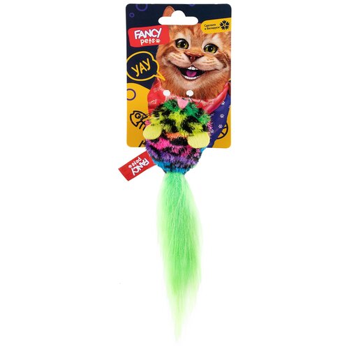 Шарик-мышь, Fancy Pets (игрушка для кошек, FPS5) игрушка для животных keyprods шарик разноцветный