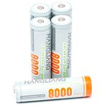 Универсальный аккумулятор 18650 4.2V 8000mAh Li-ion Hangliang, 5 шт. - изображение