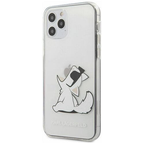 фото Чехол для смартфона karl lagerfeld choupette fun для iphone 12/12pro, прозрачный