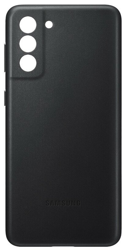 Чехол для Samsung Galaxy S21 Leather Cover Black EF-VG991LBEGRU