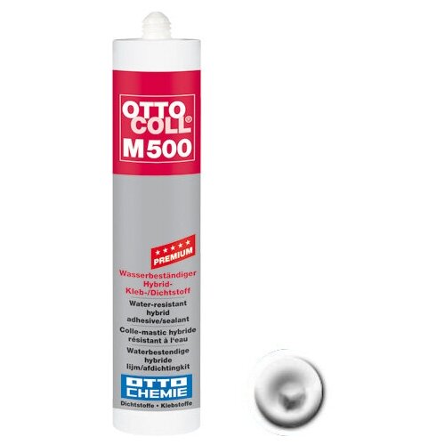 Профессиональный силановый клей-герметик для бассейнов OTTOCOLL М500 С01 (белый), 310мл