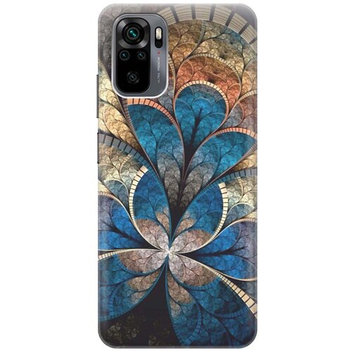 фото Ультратонкий силиконовый чехол-накладка для xiaomi redmi note 10 с принтом "великолепный век" gosso