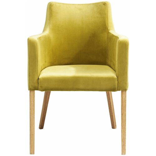 фото Kare стул с подлокотниками mod, коллекция "мод" 58*87*67, бук, полиэстер, пенополиуретан, зеленый