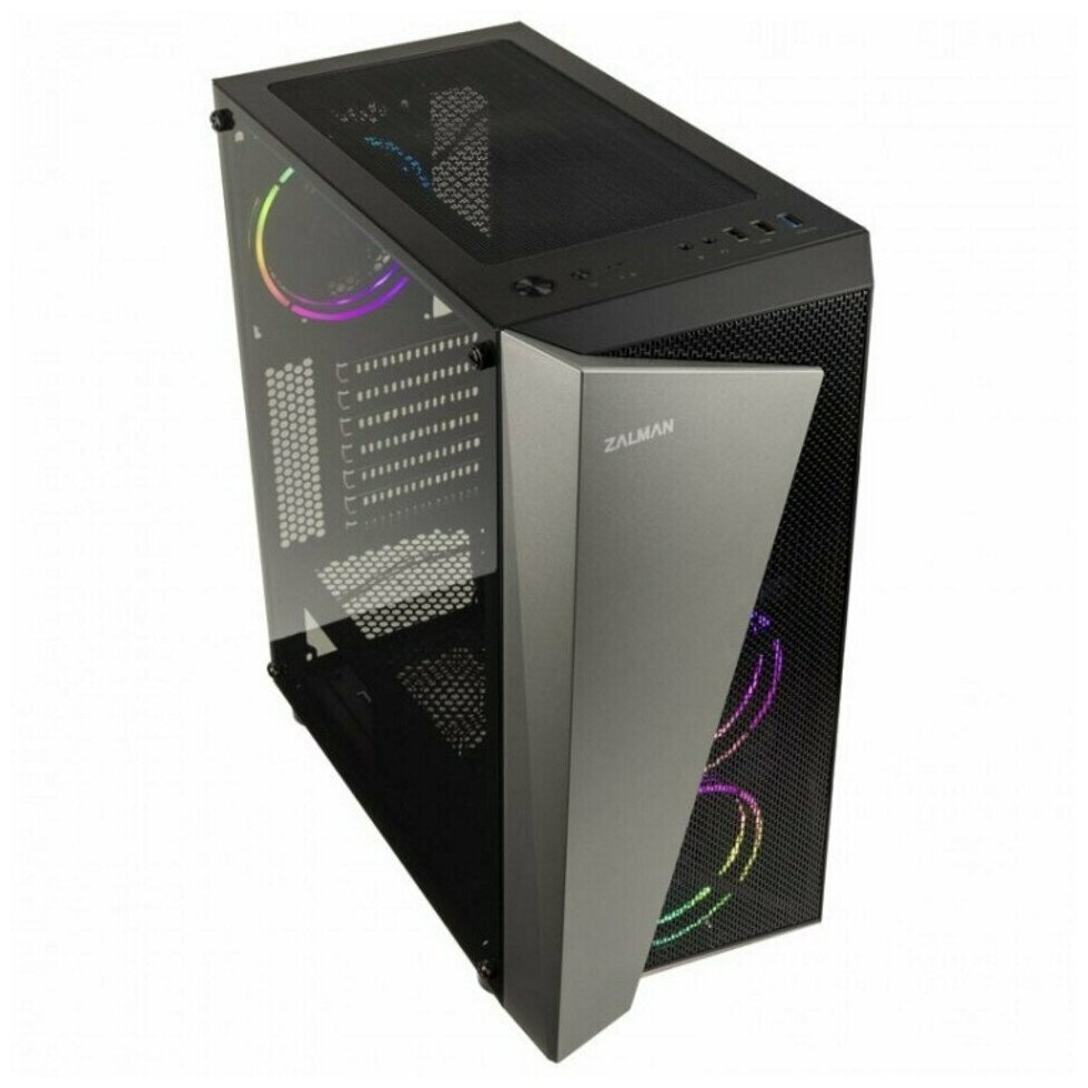 Корпус Zalman S4 PLUS Black (без БП)