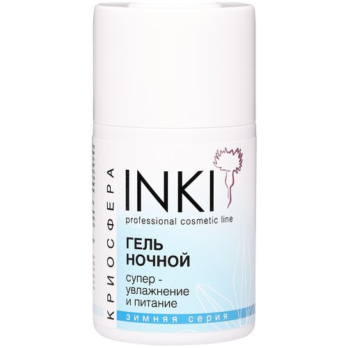 Inki Profi Гель ночной суперувлажнение и питание для лица Зимний, 80 мл