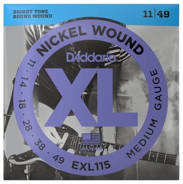 D'ADDARIO EXL115 Струны для электрогитары