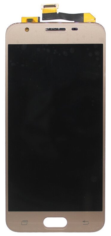 Экран (дисплей) для Samsung G570F Galaxy J5 Prime в сборе с тачскрином (золотой) (AMOLED)