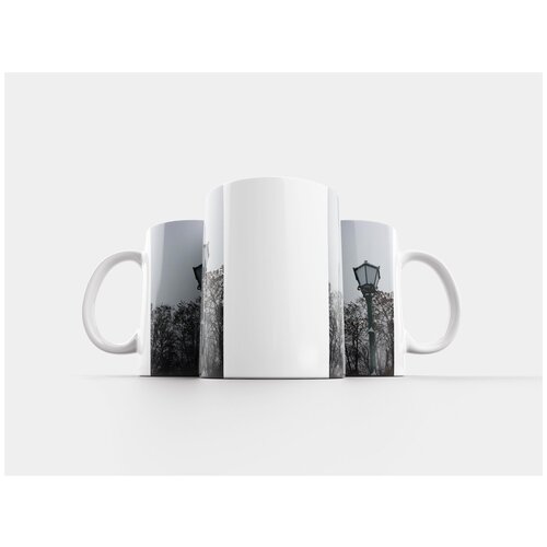 фото Кружка "зима, фонарь, снег" 320 мл lotsprints