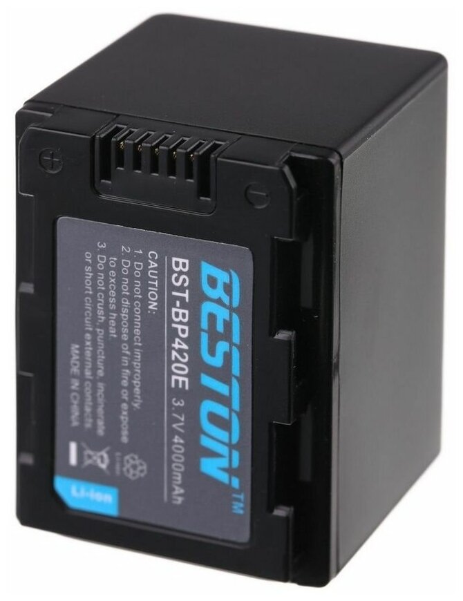 Аккумулятор BESTON для фотоаппаратов SAMSUNG BST-IA-BP420E-H, 3.7 В, 4000 мАч