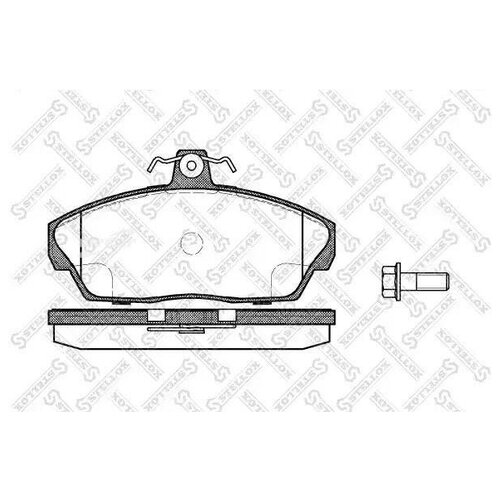 348 010-SX_=337 10=FDB1291=571976B !колодки дисковые п. Land Rover Freelander 1.8i 16V 2.0Di 98-00