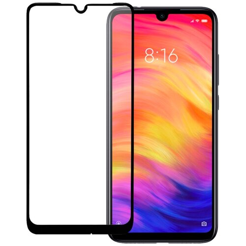 Защитное стекло 9D 9H полная проклейка с рамкой для Xiaomi Redmi Note 7/ Redmi 7/ Redmi Note 7 Pro