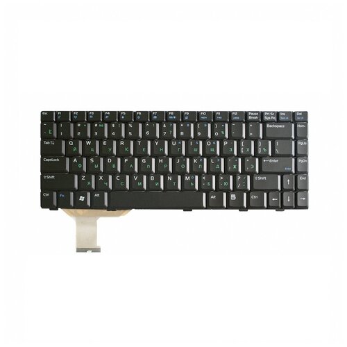 Клавиатура для ноутбука Asus A8SR F8S Z99L A8J Series Плоский Enter Черная без рамки PN 0KN0-712US01 863₽