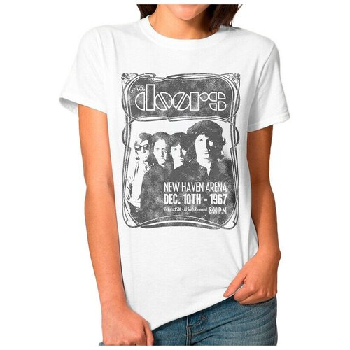 Футболка DreamShirts The Doors - Джим Моррисон Женская Белая 3XL