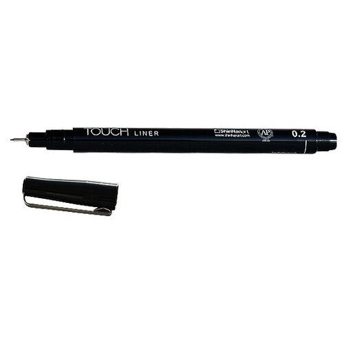 ShinHan Korea Капиллярная ручка Touch Liner 0.2мм