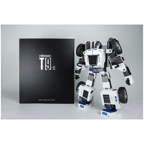 фото Робот программируемый robosen t9e превращается в машинку. создан для развлечения и обучения