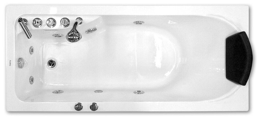 Акриловая ванна Gemy G9006-1.7 B L