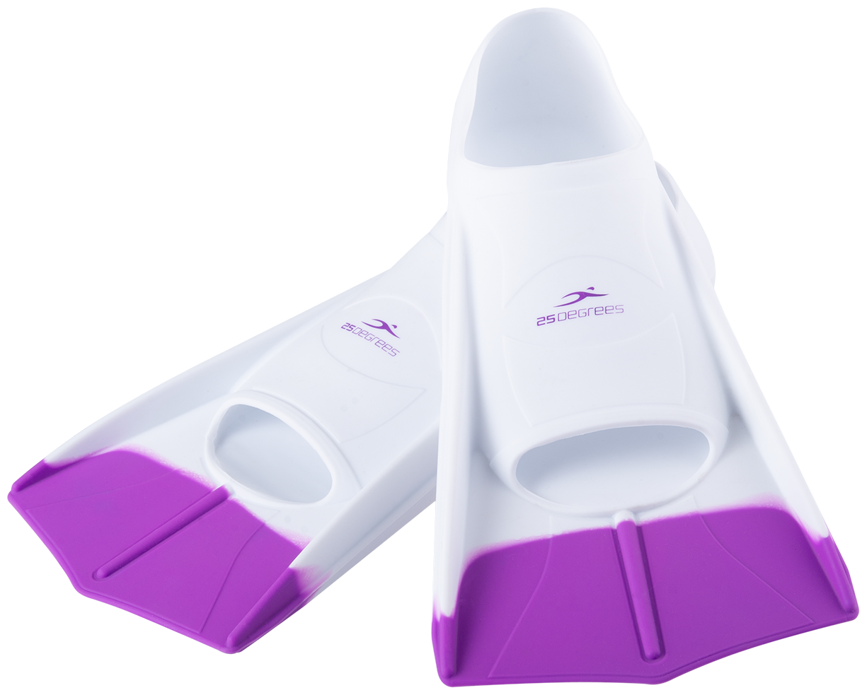 Ласты тренировочные 25DEGREES Pooljet White/Purple 25D21001, XS (30-32)