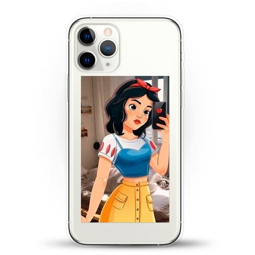 фото Силиконовый чехол белоснежка на apple iphone 11 pro max andy & paul