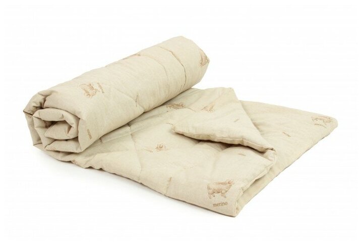 Одеяло AmaroBaby Сладкий сон шерсть (наполнитель 55% пэ 45% шерсть ткань поплин 100% хлопок)