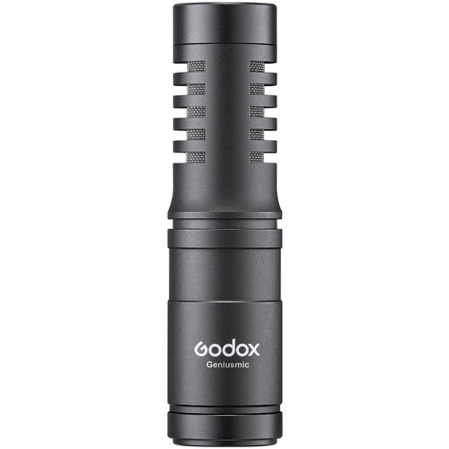 Микрофон проводной Godox Geniusmic, комплектация: микрофон, разъем: mini jack 3.5 mm, черный