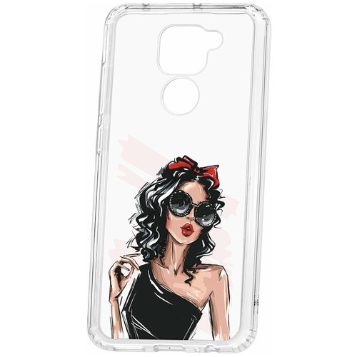 фото Чехол на xiaomi redmi note 9 kruche print фэшн леди / чехол для xiaomi / чехол с рисунком / чехол с принтом / чехол для ксяоми / чехол для хаоми / бампер на сяоми / чехол накладка для ксяоми / противоударная накладка для xiaomi redmi mi / защита для redmi / защита на mi / cиликоновый чехол для xiaomi redmi / пластиковый чехол на ксиаоми / защитный чехол для хаоми / чехольчик / защита телефона / ударопрочный чехол кruче
