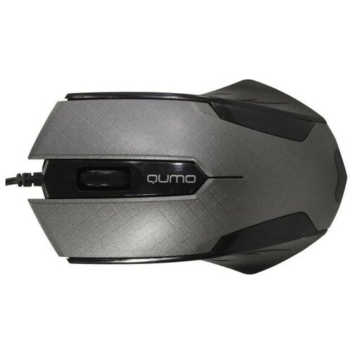 Мышь USB Qumo Office M14 проводная, оптическая, серая