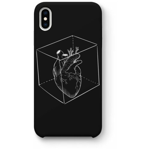 фото Чехол для iphone xs max "heart in the cage", черный black pack