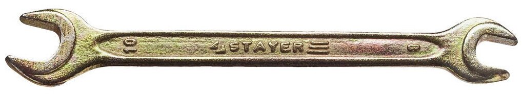 Ключ гаечный рожковый STAYER MASTER 27038-08-10