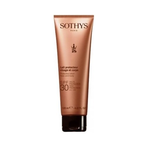 Sothys Protective Lotion Face And Body SPF30 Эмульсия с SPF30 для лица и тела, 125 мл.