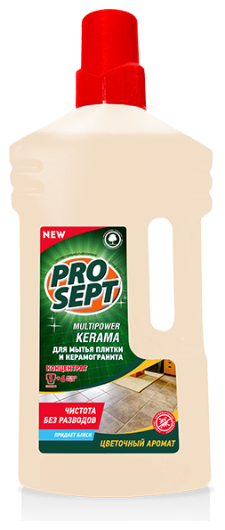 Средство для мытья керамогранита и плитки Prosept Multipower kerama, 1л