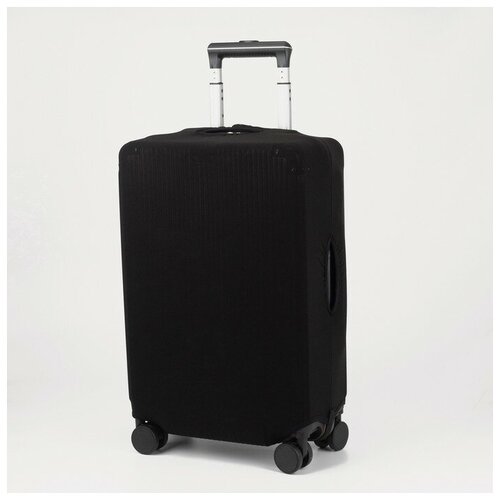 Чехол для чемодана Сима-ленд, размер M, черный чехол для чемодана сима ленд размер 24 черный