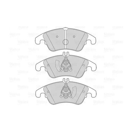 Комплект колодок тормозны VALEO 302160