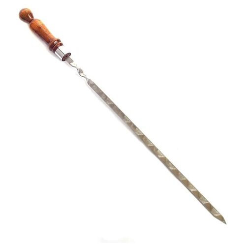 Шампур с деревянной ручкой 50 см