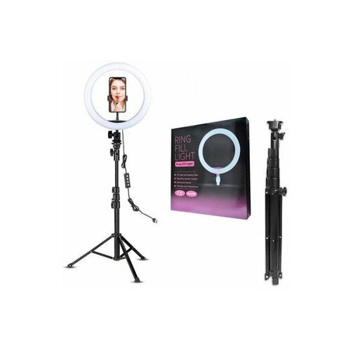 Кольцевая светодиодная лампа 26 см со штативом для профессиональной съемки Ring Fill Light 99500₽