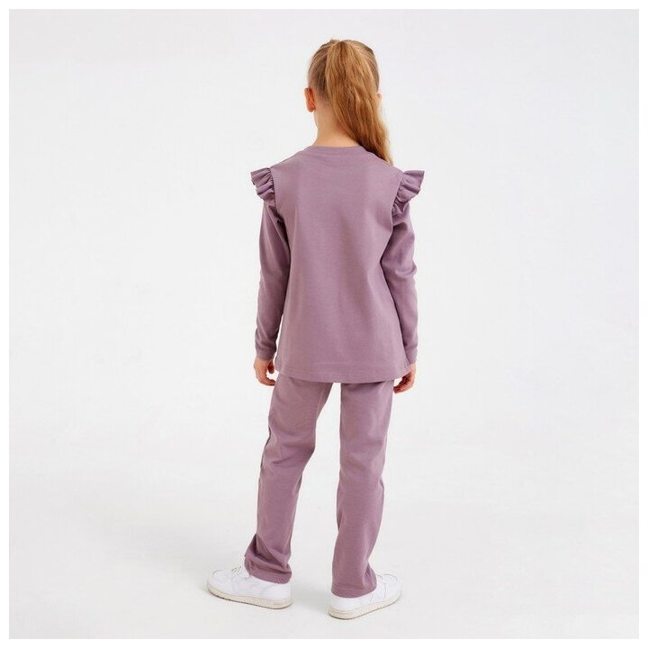 Комплект одежды Minaku, размер 104, розовый, фиолетовый