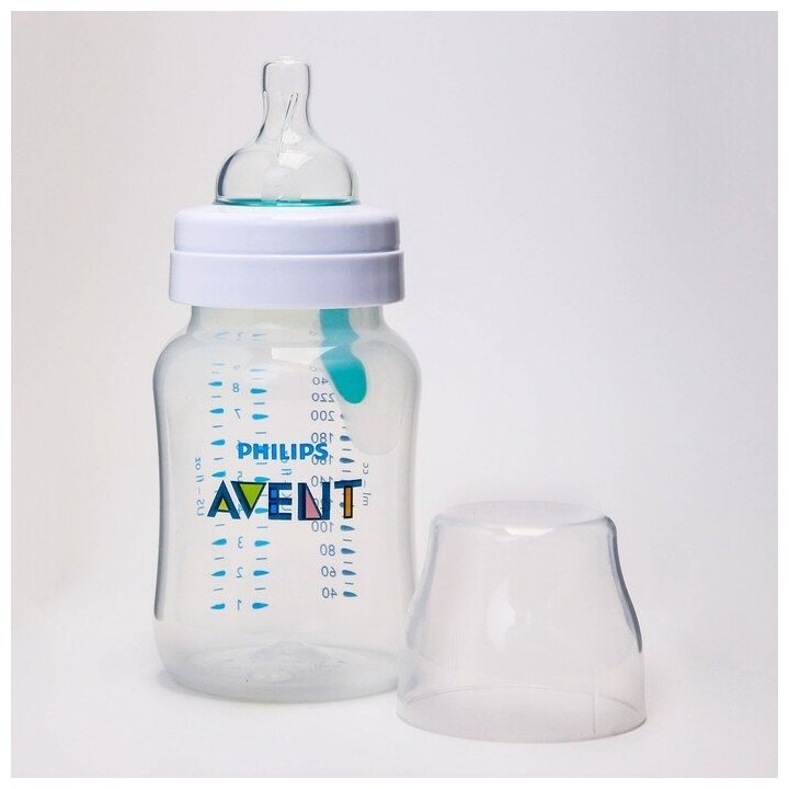 Бутылочка Philips Avent Anti-Colic SCF813/14 полипропилен с рождения, 250 мл - фото №10