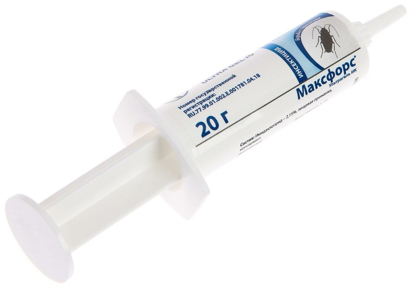 Maxforce Ultra Gel Bayer (Максфорс) гель от тараканов 20 мл - фотография № 11