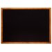 Доска меловая Expert Complete, немагнитная, черная, в деревянной раме, А3, 30 х 42 см, ECMC-3042